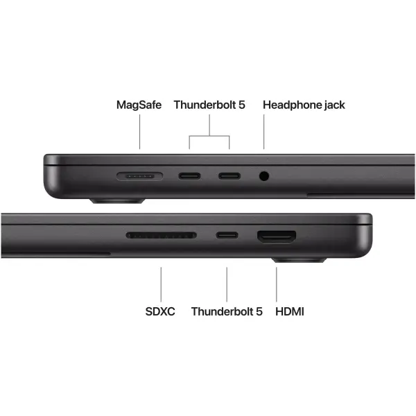 Купити Ноутбук Apple MacBook Pro 16 A3429 M5 Max Space Black (MGED4UA/A) - фото 7