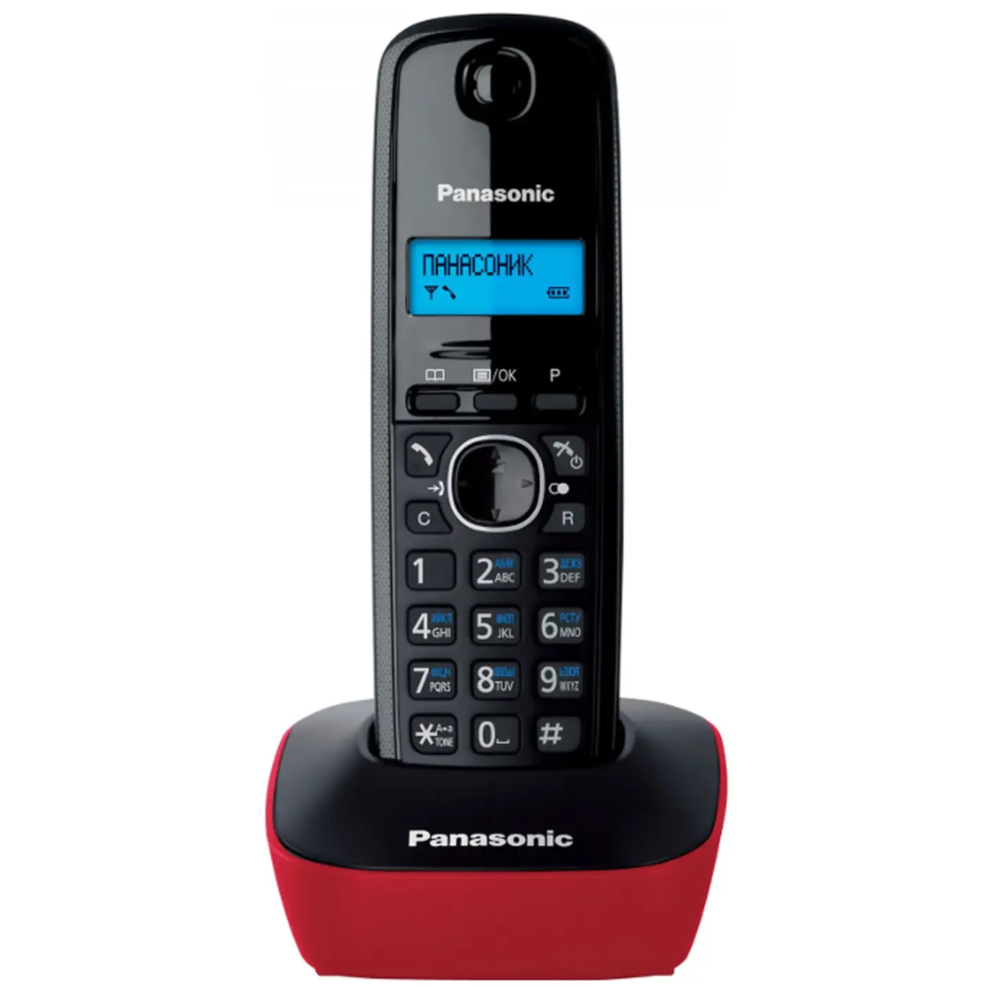 Купити Телефон Panasonic KX-TG1611UAH Red - фото 1