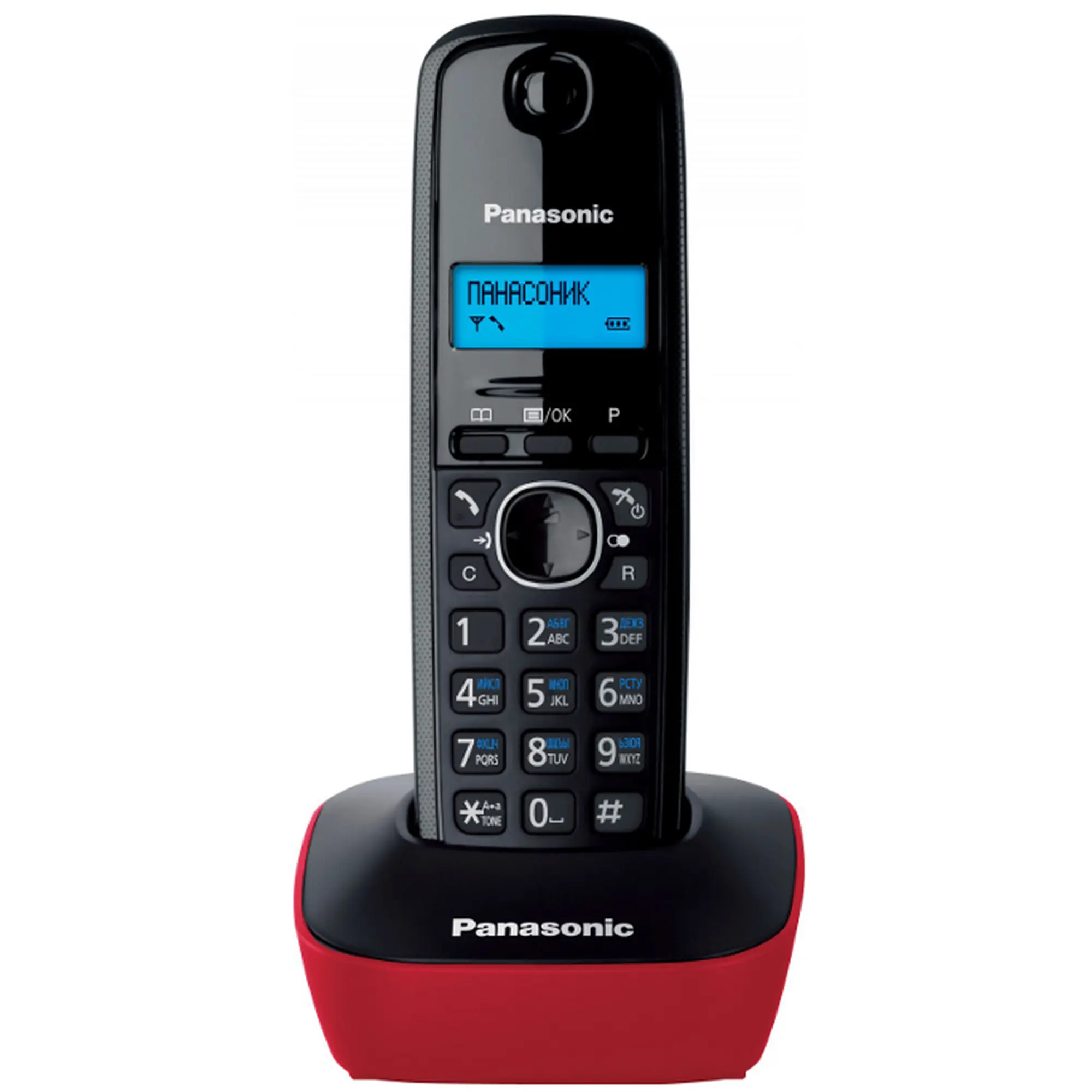 Купити Телефон Panasonic KX-TG1611UAH Red - фото 1