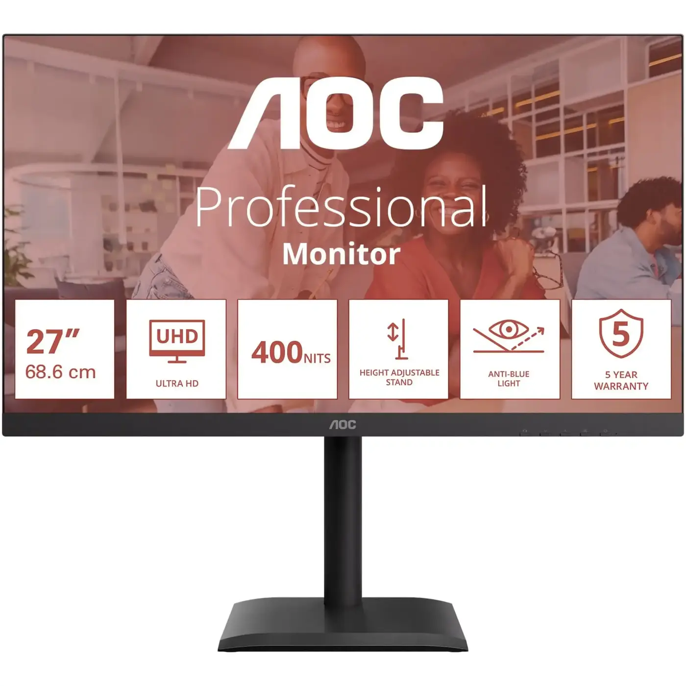 Купить Монитор 27" AOC U27E4CV - фото 1