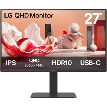 Купити Монітор 27" LG 27BA65QB-B (27BA65QB-B.ADRZ) - фото 1