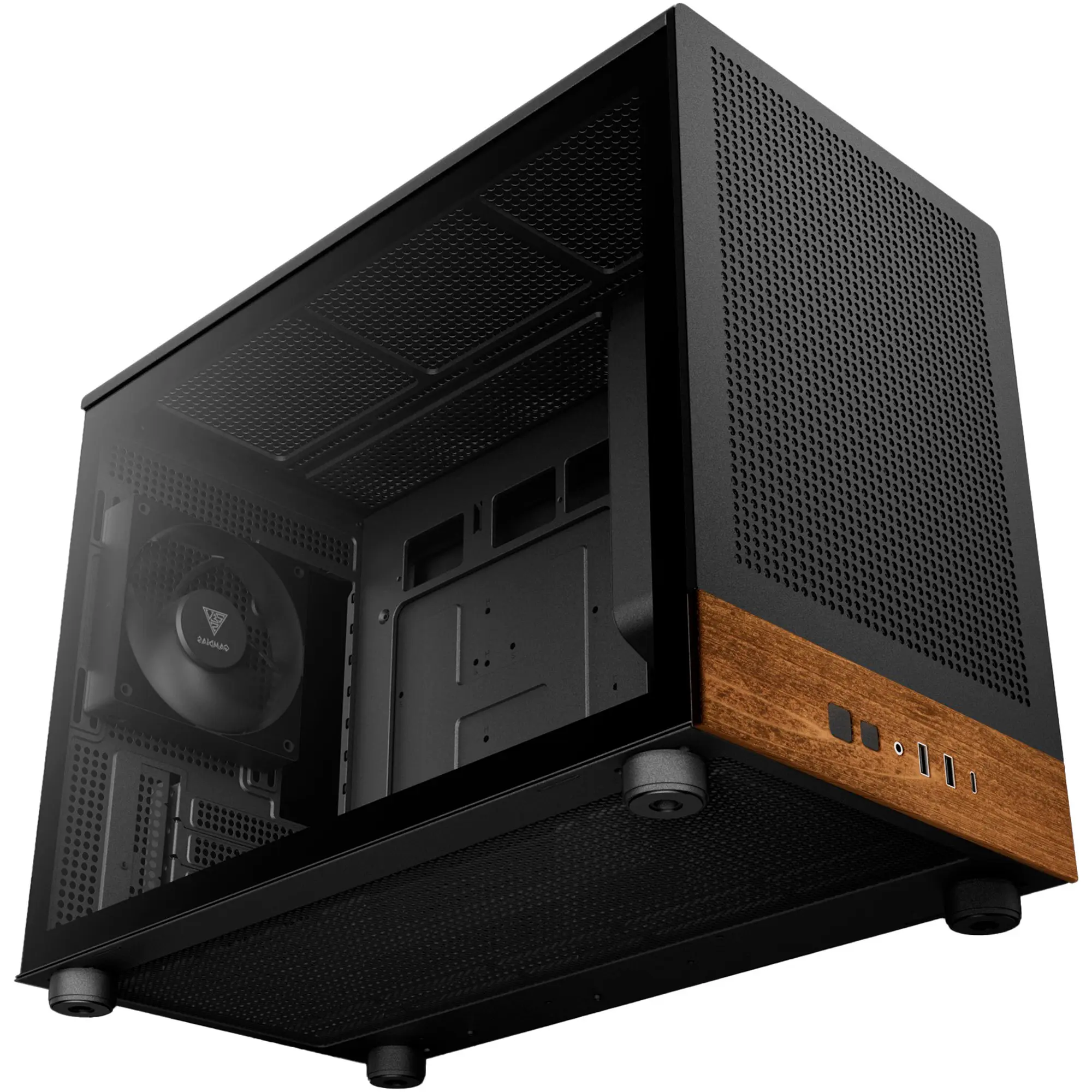 Купить Корпус Gamdias Athena M4M Wood Black (4711514503784) - фото 6