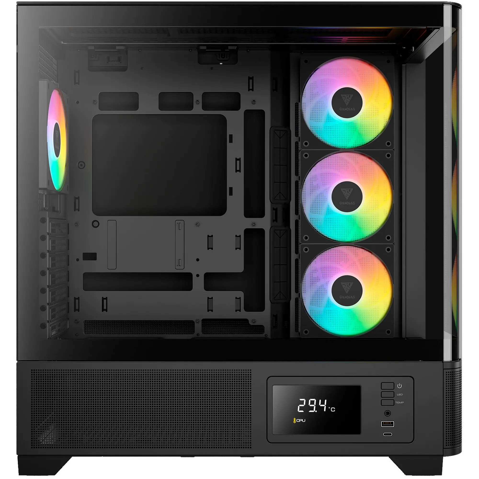 Купить Корпус Gamdias Atlas P2 CG Black (4711514501025) - фото 6