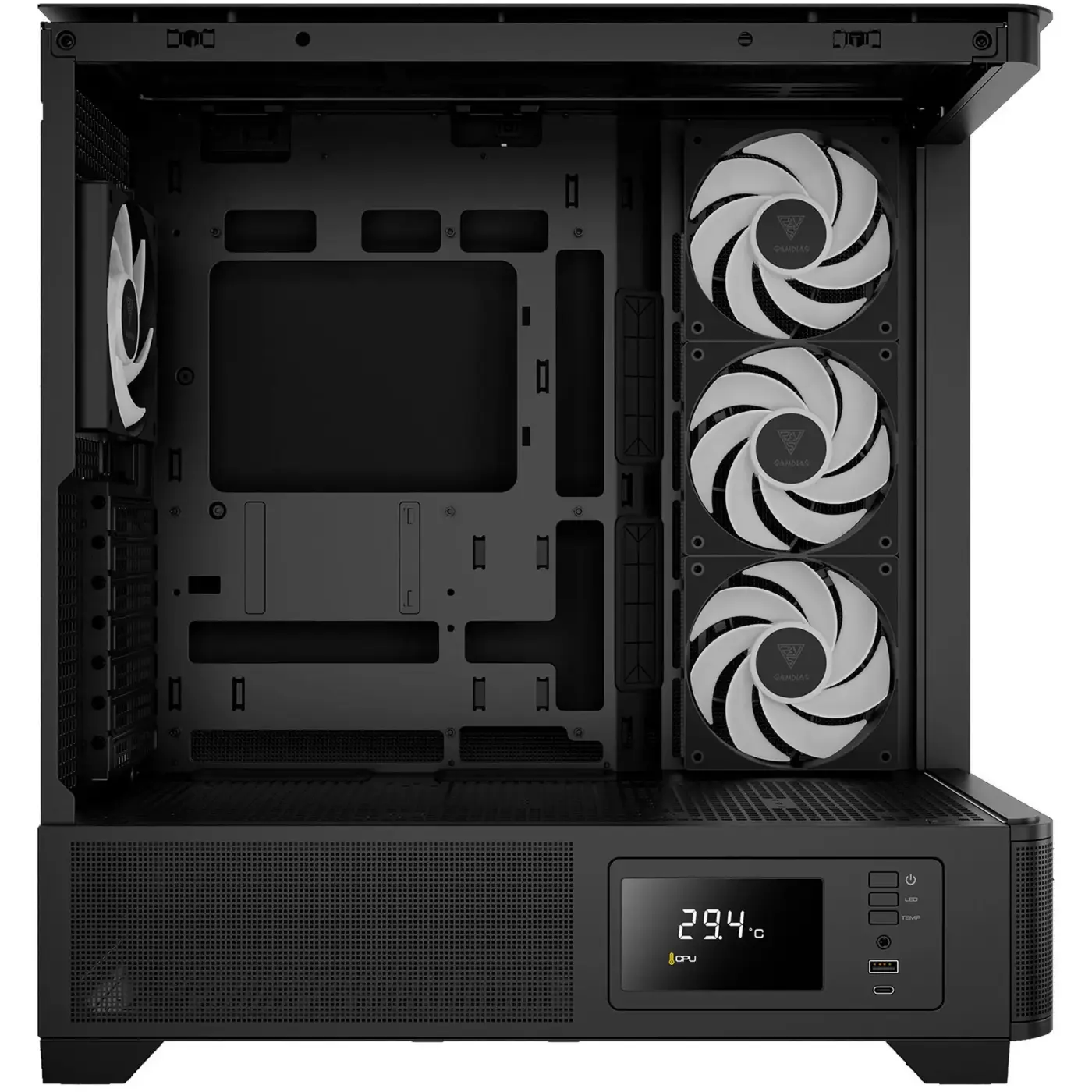 Купить Корпус Gamdias Atlas P2 CG Black (4711514501025) - фото 11