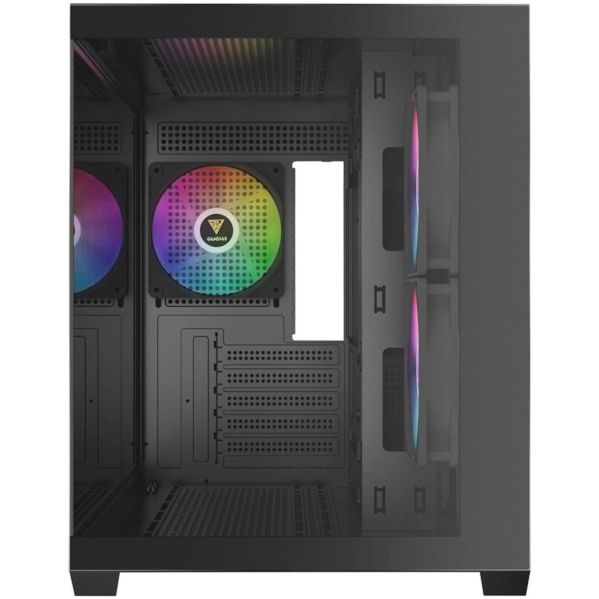 Купить Корпус Gamdias Aura GC10M V2 ARGB Black (4711514503159) - фото 3
