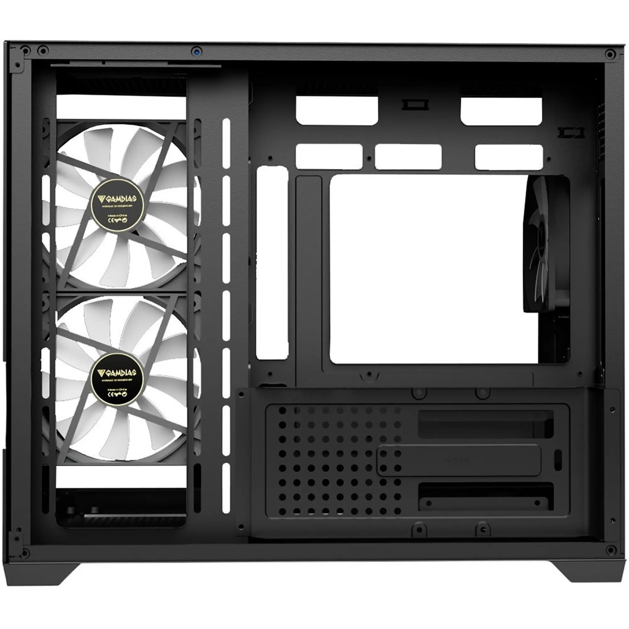 Купить Корпус Gamdias Aura GC10M V2 ARGB Black (4711514503159) - фото 6