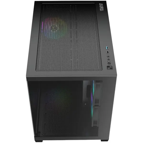 Купить Корпус Gamdias Aura GC10M V2 ARGB Black (4711514503159) - фото 7