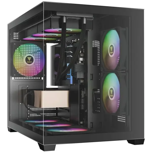 Купить Корпус Gamdias Aura GC10M V2 ARGB Black (4711514503159) - фото 9