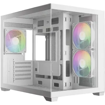 Купить Корпус Gamdias Aura GC10M V2 ARGB White (4711514503166) - фото 1