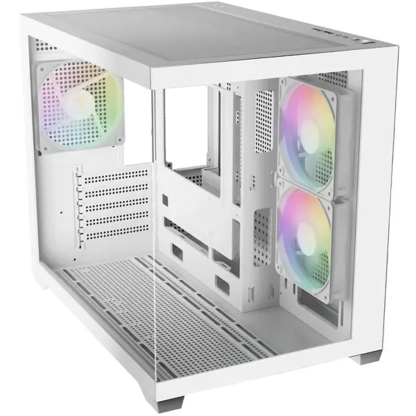 Купить Корпус Gamdias Aura GC10M V2 ARGB White (4711514503166) - фото 2
