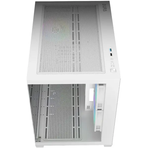 Купить Корпус Gamdias Aura GC10M V2 ARGB White (4711514503166) - фото 8