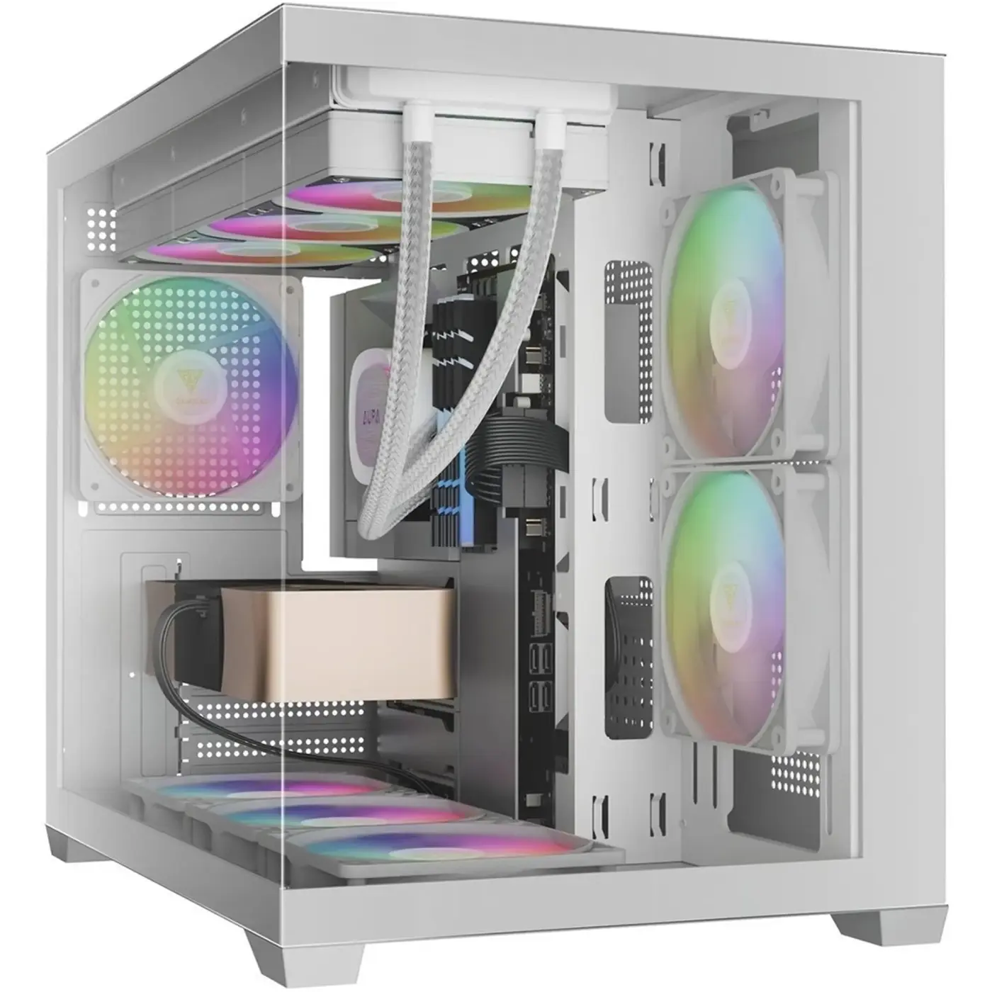 Купить Корпус Gamdias Aura GC10M V2 ARGB White (4711514503166) - фото 10