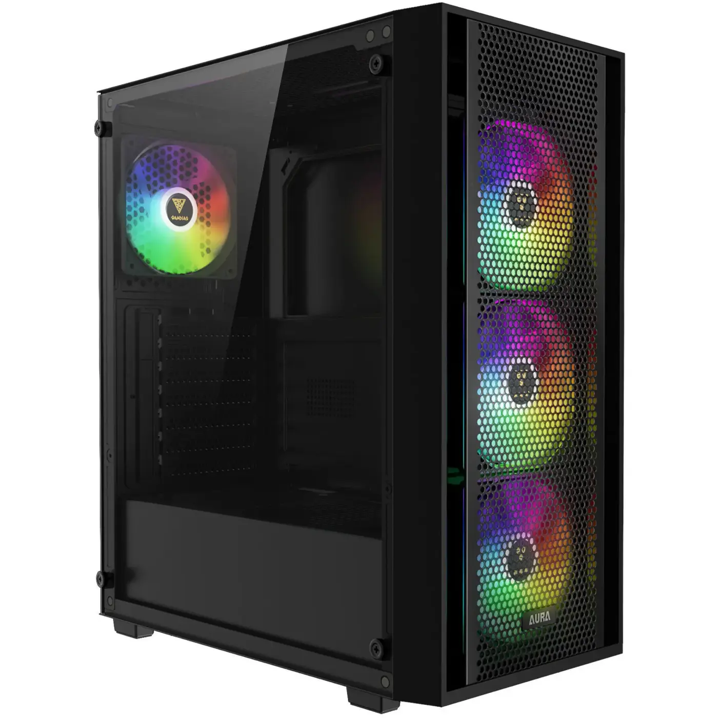 Купить Корпус Gamdias Aura GC2 Elite ARGB Black (4711514500615) - фото 1