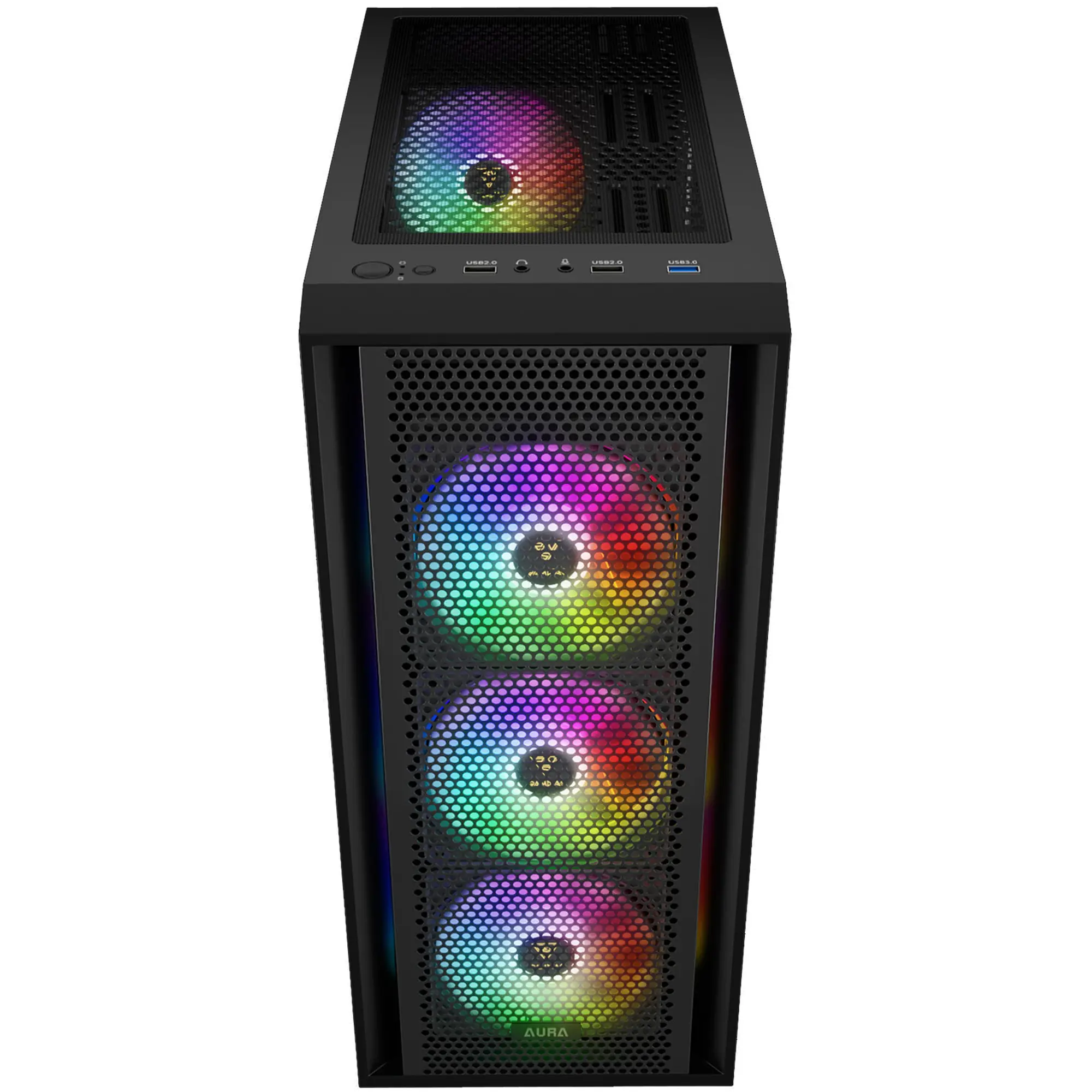 Купить Корпус Gamdias Aura GC2 Elite ARGB Black (4711514500615) - фото 5