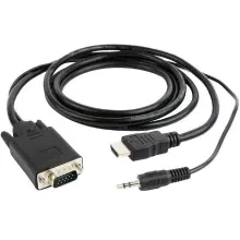 Купити Перехідник Cablexpert HDMI to VGA (A-HDMI-VGA-03-6) - фото 3