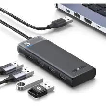 Купити USB-хаб UGREEN CM219 Black (15548) - фото 2