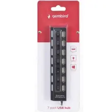 Купить Концентратор Gembird 7 x USB 2.0 (UHB-U2P7-03) - фото 2