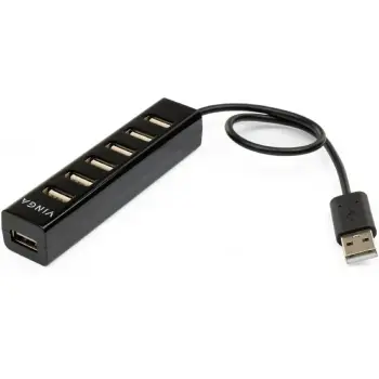 Купить Концентратор Vinga USB2.0 to 7xUSB2.0 HUB (VHA2A7) - фото 1