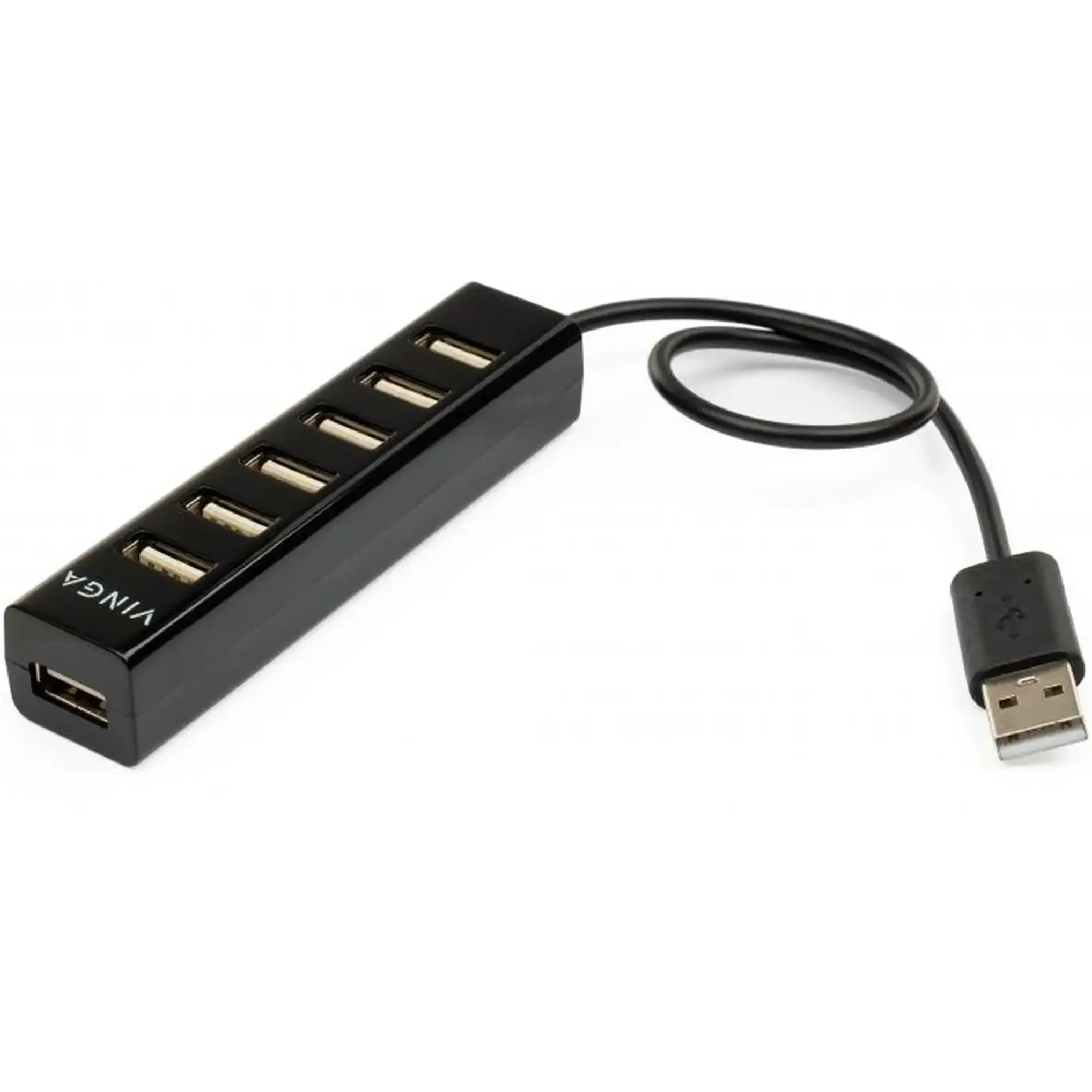Купить Концентратор Vinga USB2.0 to 7xUSB2.0 HUB (VHA2A7) - фото 1