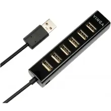 Купить Концентратор Vinga USB2.0 to 7xUSB2.0 HUB (VHA2A7) - фото 2