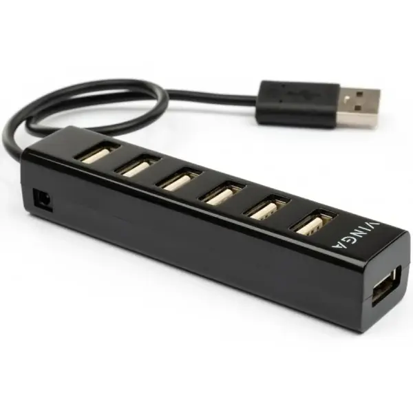 Купить Концентратор Vinga USB2.0 to 7xUSB2.0 HUB (VHA2A7) - фото 3