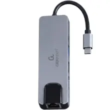 Купити Концентратор Cablexpert USB-C 5-in-1 (A-CM-COMBO5-04) - фото 2