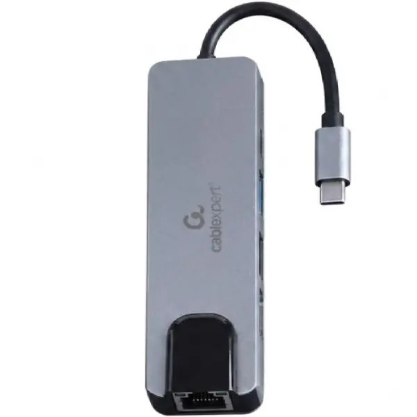 Купити Концентратор Cablexpert USB-C 5-in-1 (A-CM-COMBO5-04) - фото 2