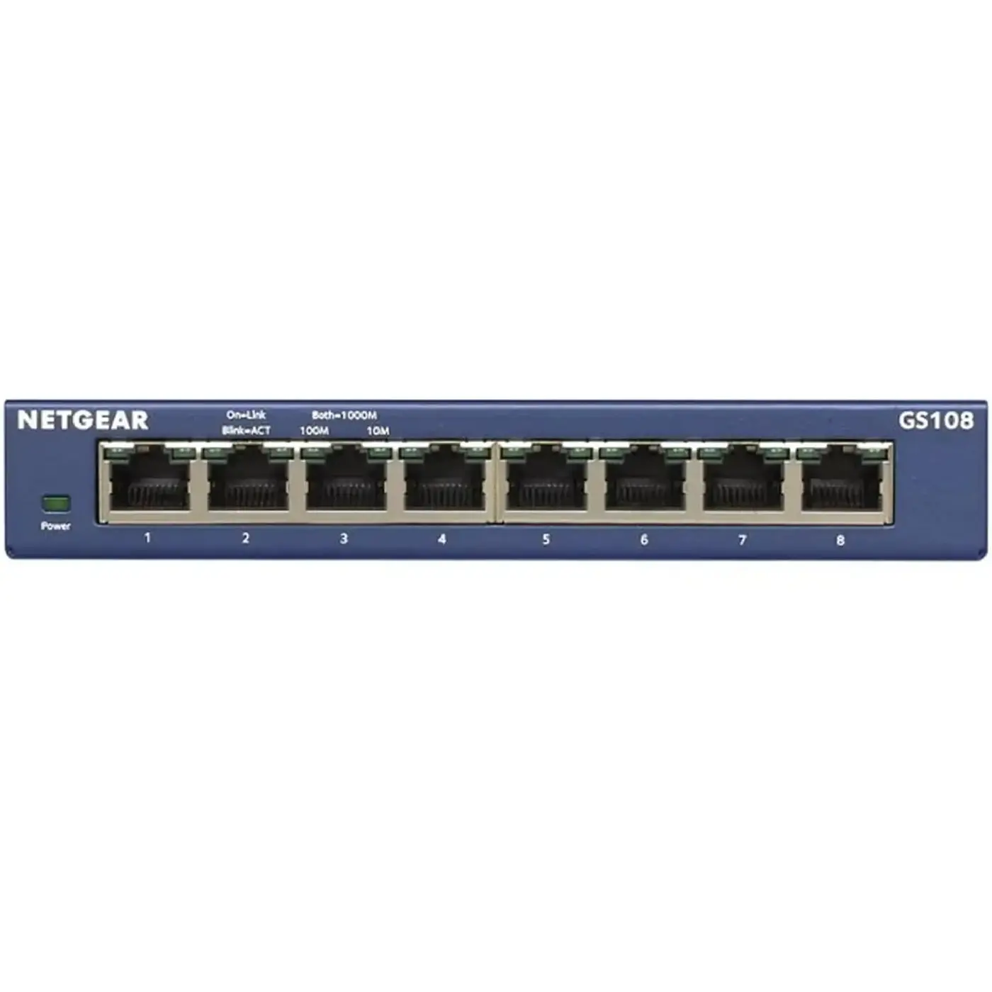 Купити Комутатор Netgear GS108GE - фото 1