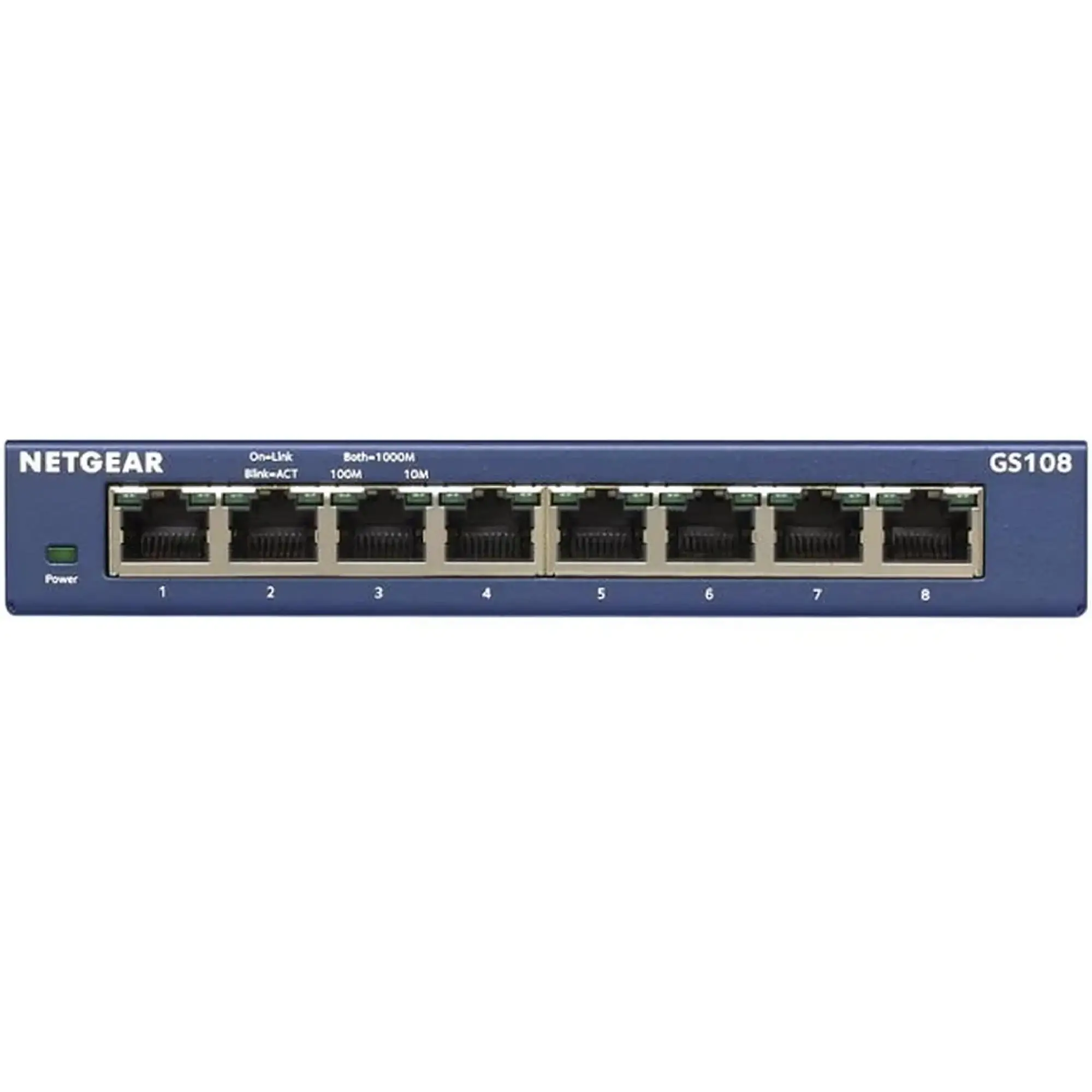 Купити Комутатор Netgear GS108GE - фото 1