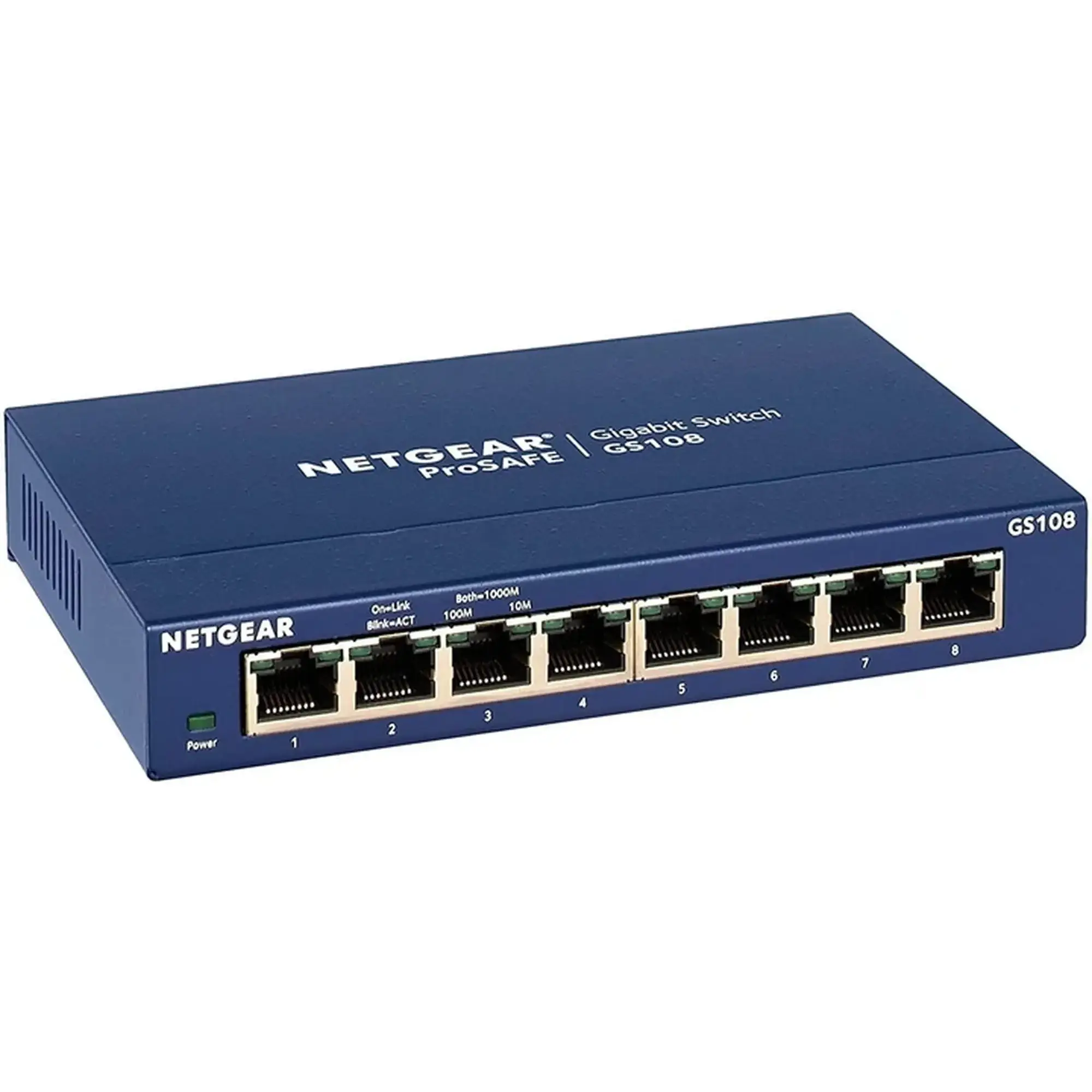Купити Комутатор Netgear GS108GE - фото 2