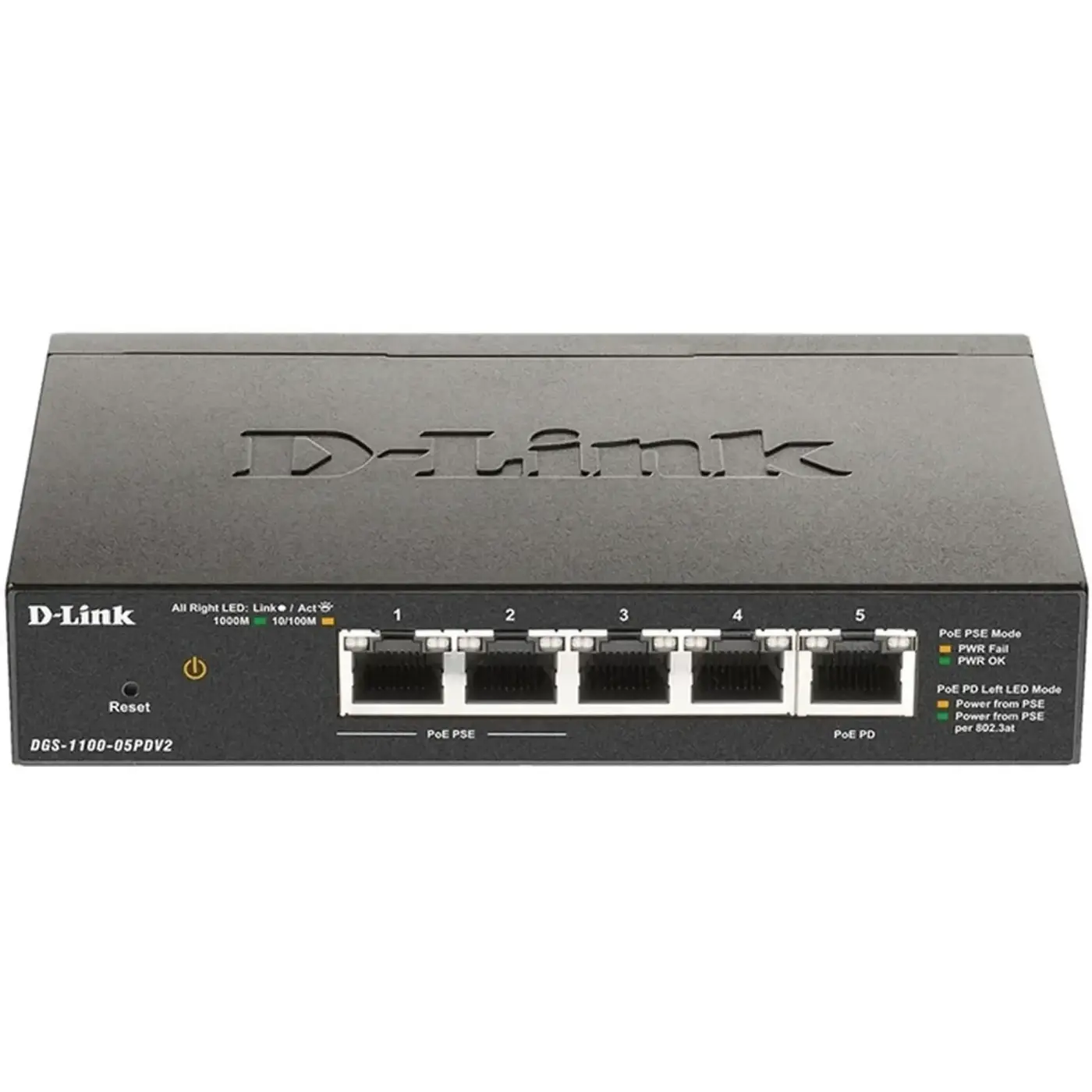 Купити Комутатор D-Link DGS-1100-05PD - фото 1