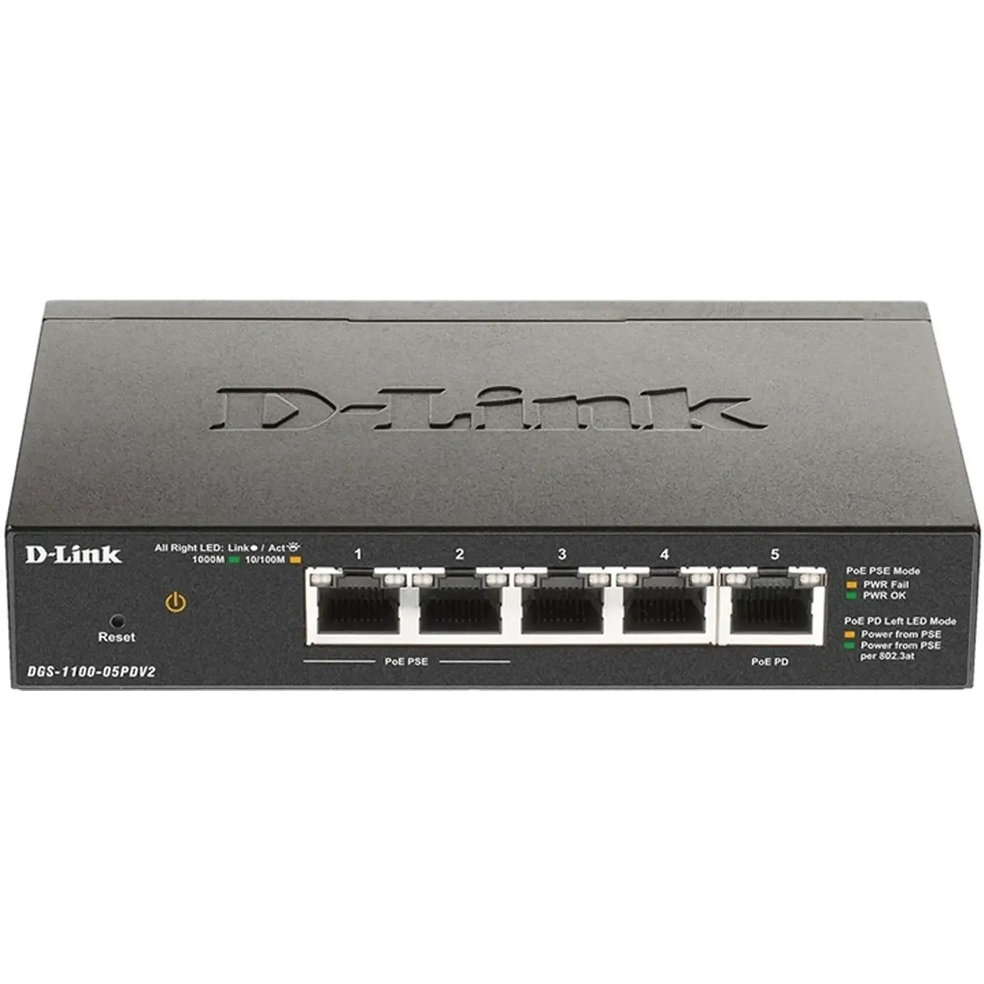 Купити Комутатор D-Link DGS-1100-05PD - фото 1