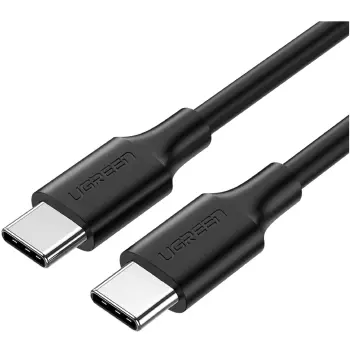 Купить Кабель UGREEN US286 USB-C - USB-C 3A 0.5m Black (50996) - фото 1