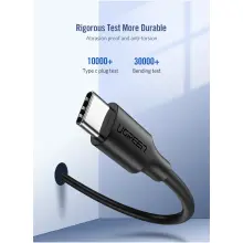 Купить Кабель UGREEN US286 USB-C - USB-C 3A 0.5m Black (50996) - фото 5