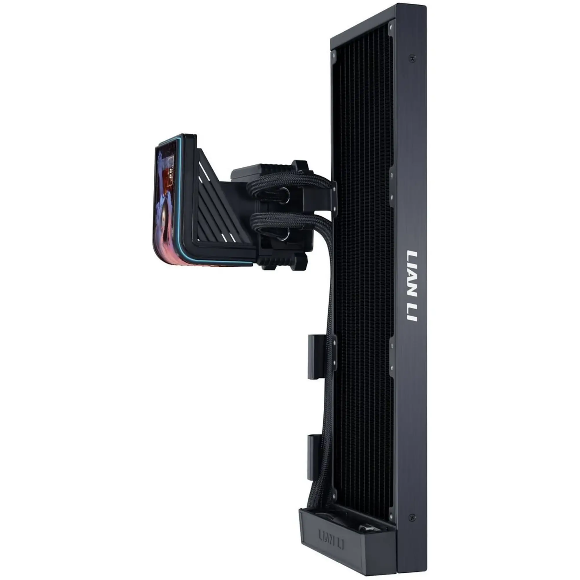 Купить Система водяного охлаждения Lian Li Hydroshift II OLED Curved 360 Fanless Black (G89.GHS2OLDC36NB.00) - фото 3