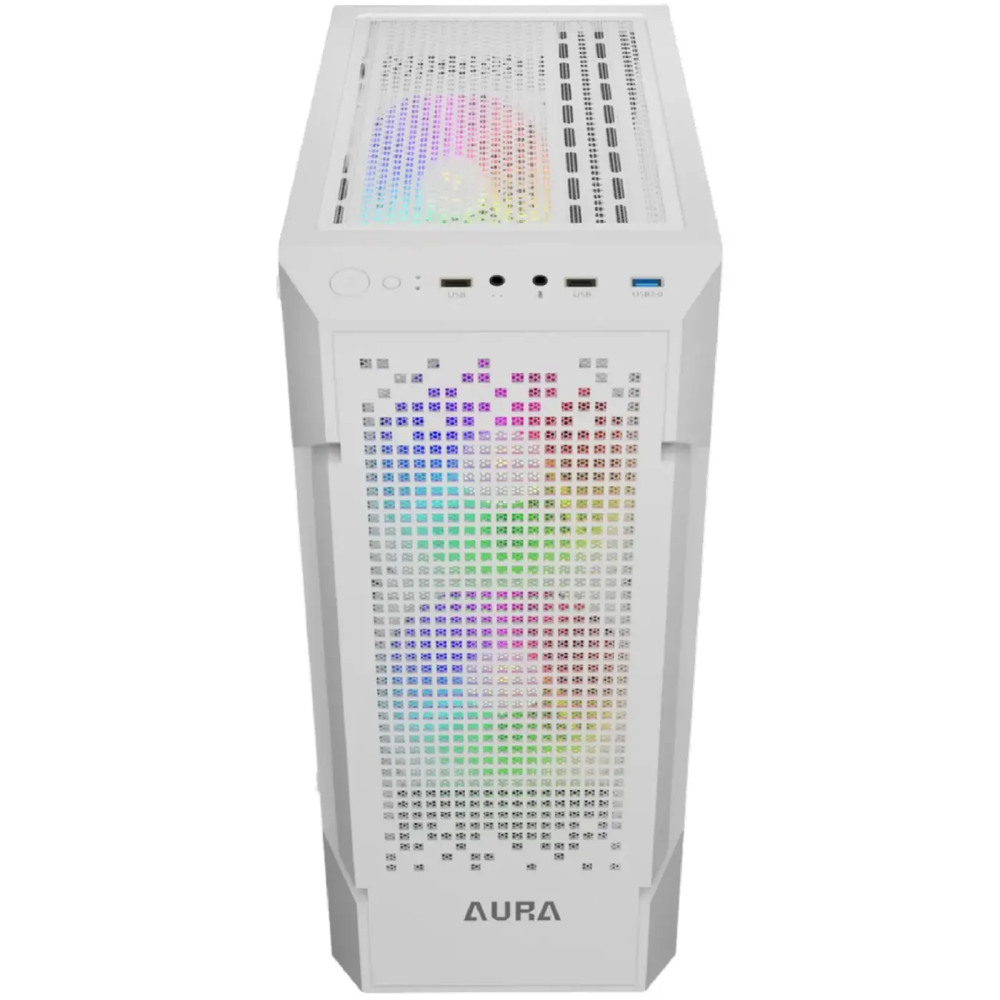 Купить Корпус Gamdias Aura GC7 WH ARGB Mid-Tower PC Case (4711514500684) - фото 4
