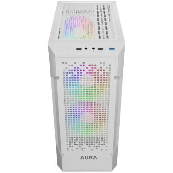 Купить Корпус Gamdias Aura GC7 WH ARGB Mid-Tower PC Case (4711514500684) - фото 4