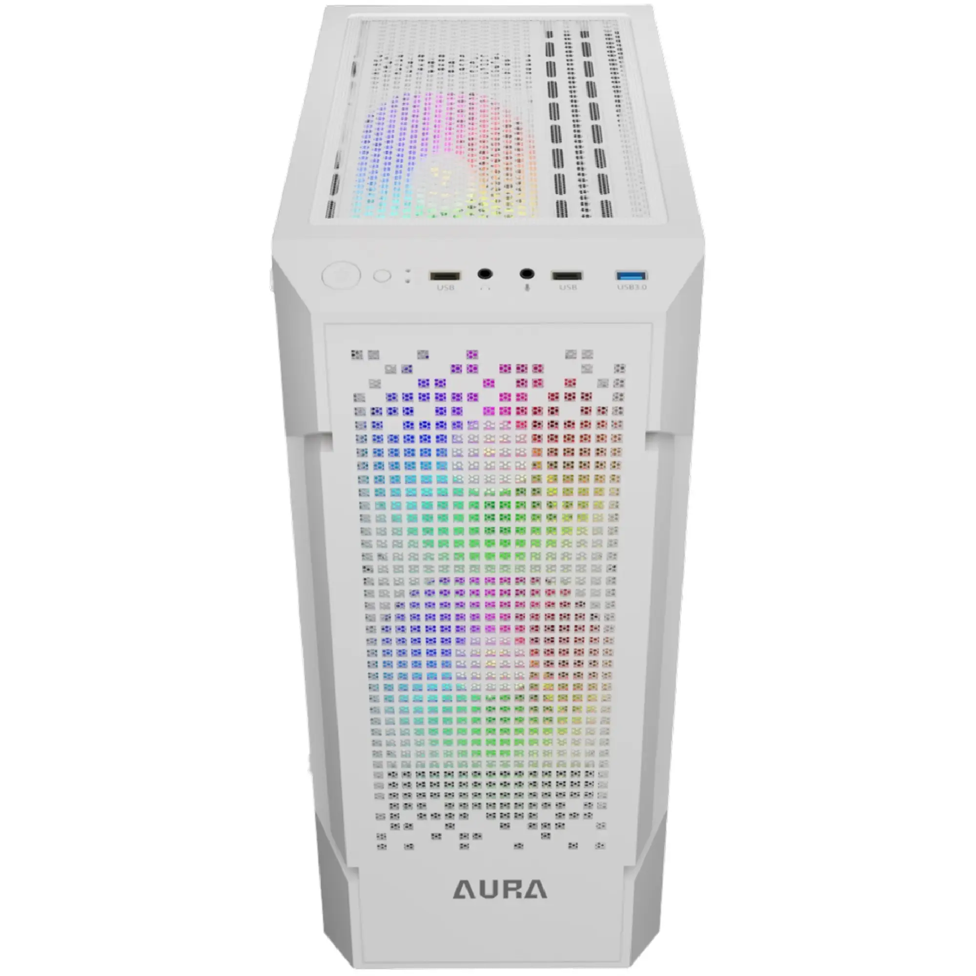 Купить Корпус Gamdias Aura GC7 WH ARGB Mid-Tower PC Case (4711514500684) - фото 4
