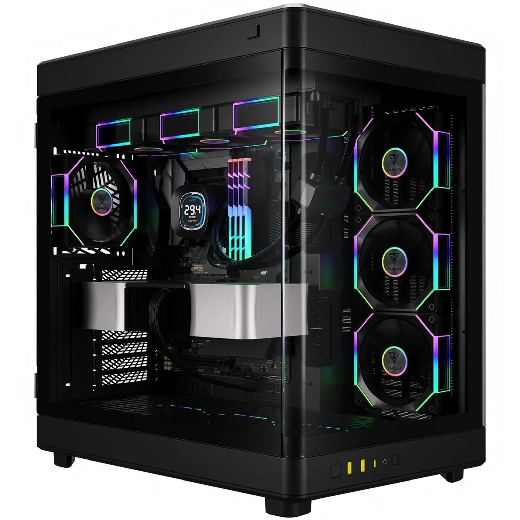 Купить Корпус Gamdias Neso P1 PRO B Mid-Tower PC Case (4711514500424) - фото 1