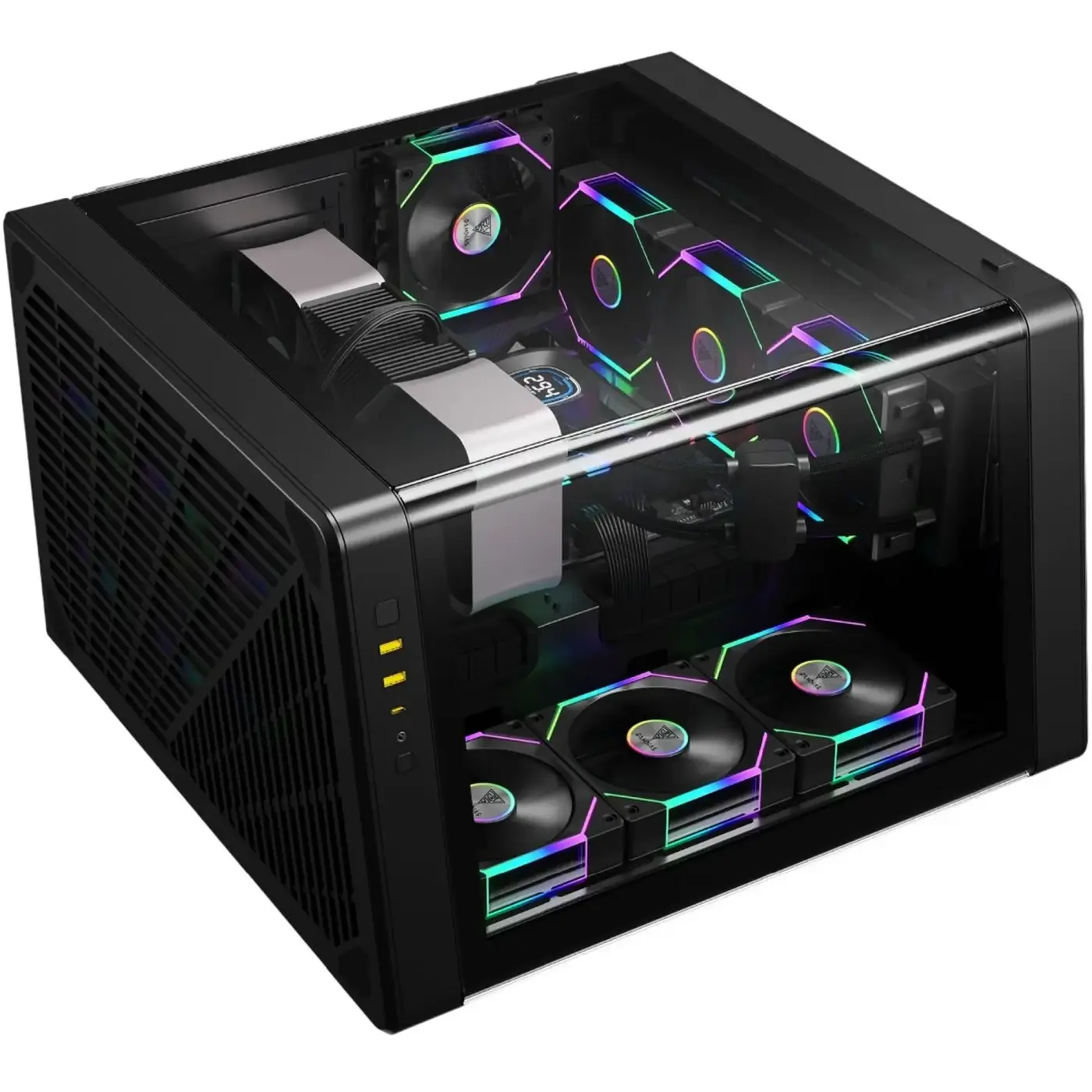 Купить Корпус Gamdias Neso P1 PRO B Mid-Tower PC Case (4711514500424) - фото 10