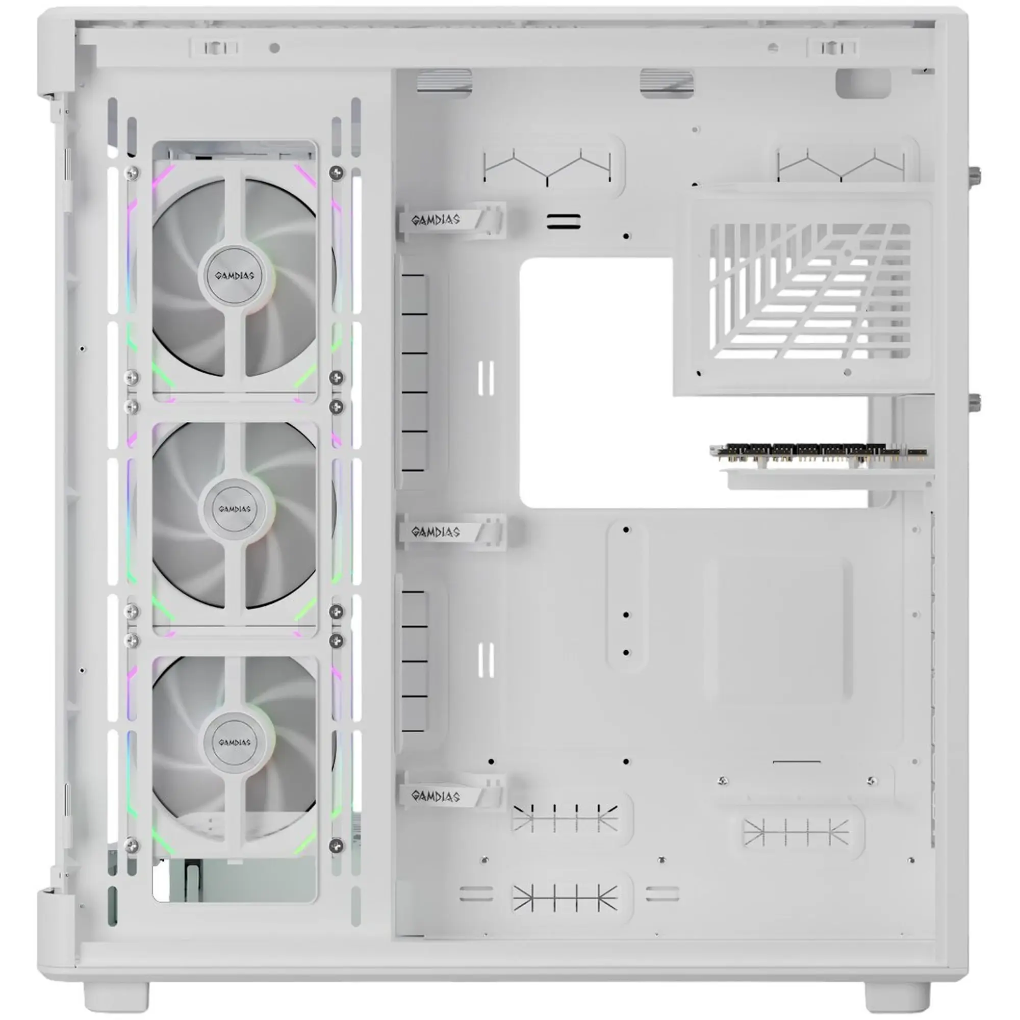 Купить Корпус Gamdias Neso P1 PRO WW Mid-Tower PC Case (4711514500431) - фото 8