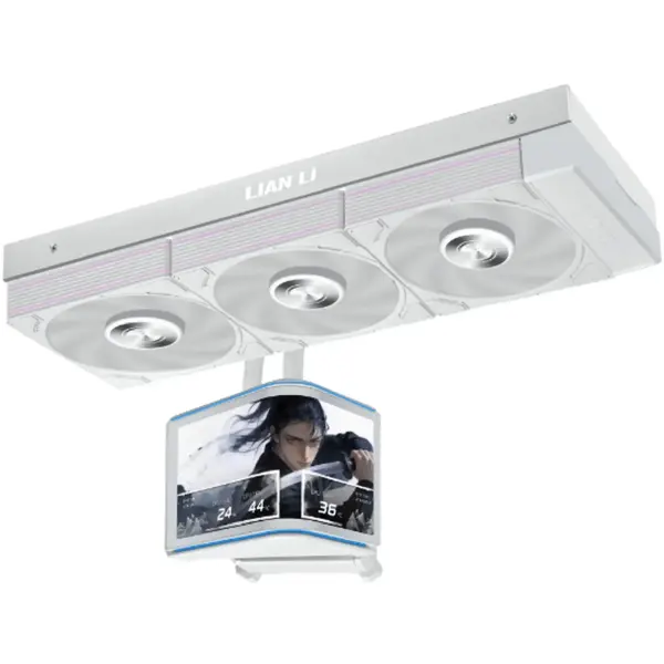 Купить Система водяного охлаждения Lian Li Hydroshift II OLED Curved 360 TL White (G89.GHS2OLDC36TW.00) - фото 3
