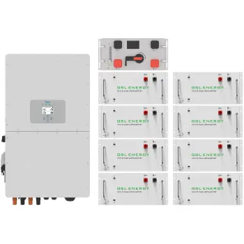 Купить Система хранения энергии DEYE SV-3DE50K1-HGS128K1-1 50kW 128.6kWh 1BAT LiFePO4 ≥10000 циклов - фото 1