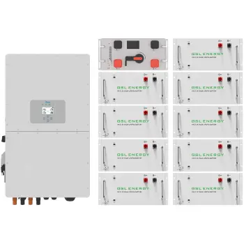 Купить Система хранения энергии DEYE SV-3DE50K1-HGS144K1-1 50kW 144.7kWh 1BAT LiFePO4 ≥10000 циклов - фото 1