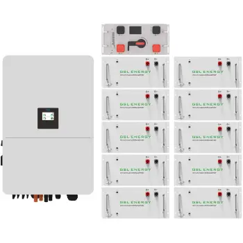Купить Система хранения энергии DEYE SV-3DE80K1-HGS160K1-1 80kW 160.8kWh 1BAT LiFePO4 ≥10000 циклов - фото 1