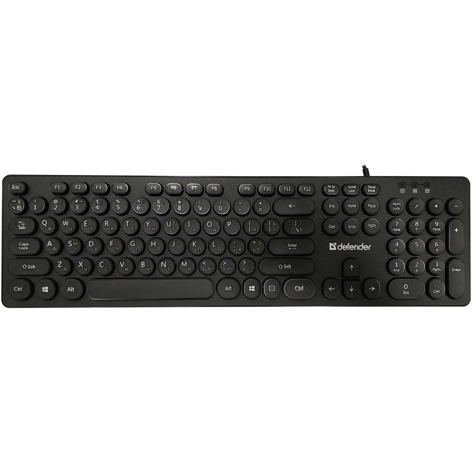 Купить Клавиатура Defender Accord KM USB UA Black (450250) - фото 1