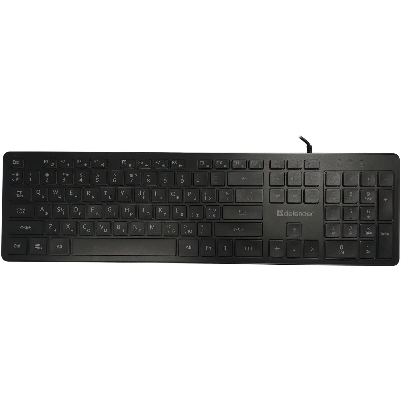 Купить Клавиатура Defender Balance LQ LED USB UA Black (450790) - фото 1