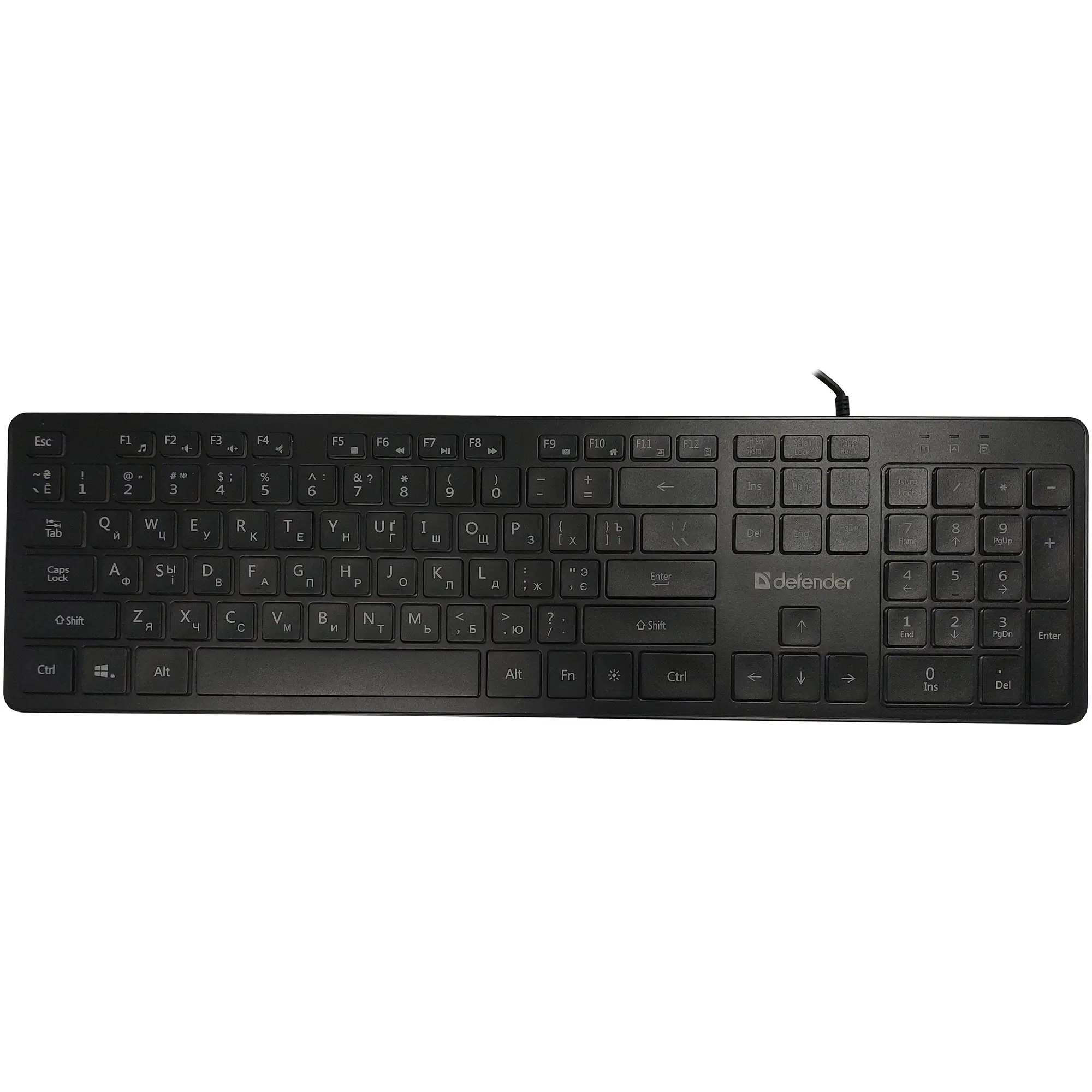 Купить Клавиатура Defender Balance LQ LED USB UA Black (450790) - фото 1