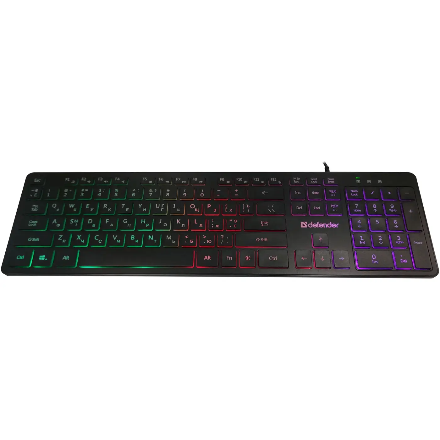 Купить Клавиатура Defender Balance LQ LED USB UA Black (450790) - фото 2