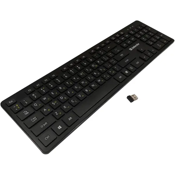 Купить Клавиатура Defender Comfort MT Wireless UA Black (450950) - фото 3
